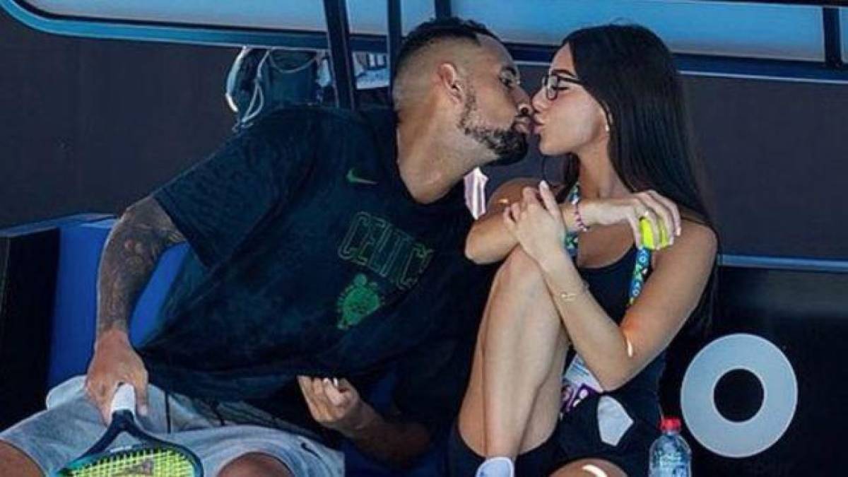 La curiosa manera en que el polémico tenista Nick Kyrgios presentó a su nueva novia: Una empresaria exitosa de 21 años