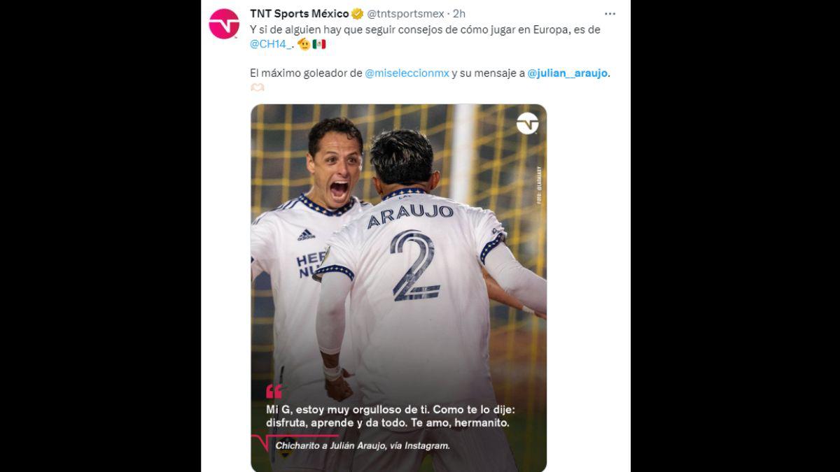 Prensa mexicana hace fiesta por Julián Araujo al Barcelona B, lo califican como un “BOMBAZO”; Chicharito es protagonista