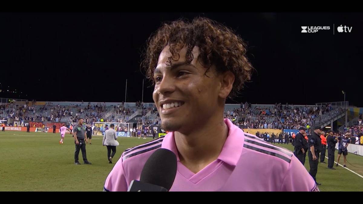Las históricas fotos del hondureño David Ruiz celebrando junto a Messi, Alba y Busquets en Inter Miami