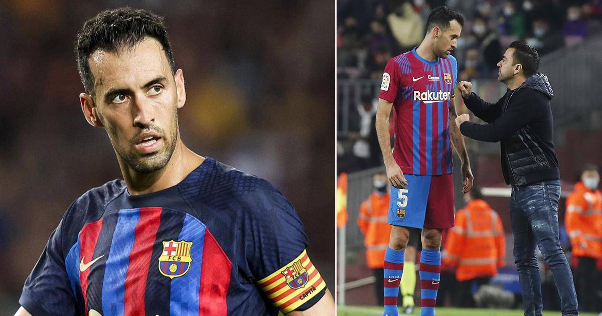 La inesperada petición de Xavi a un Sergio Busquets que vive su última
