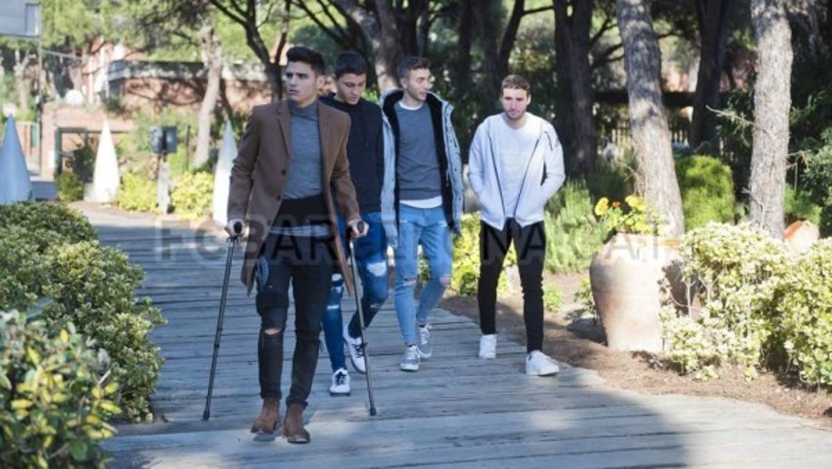 Así fue la cena de Navidad del Barcelona donde participó Choco Lozano