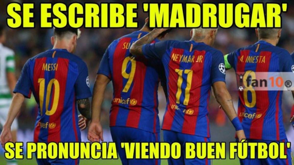Lionel Messi y Luis Suárez son protagonistas de los divertidos memes