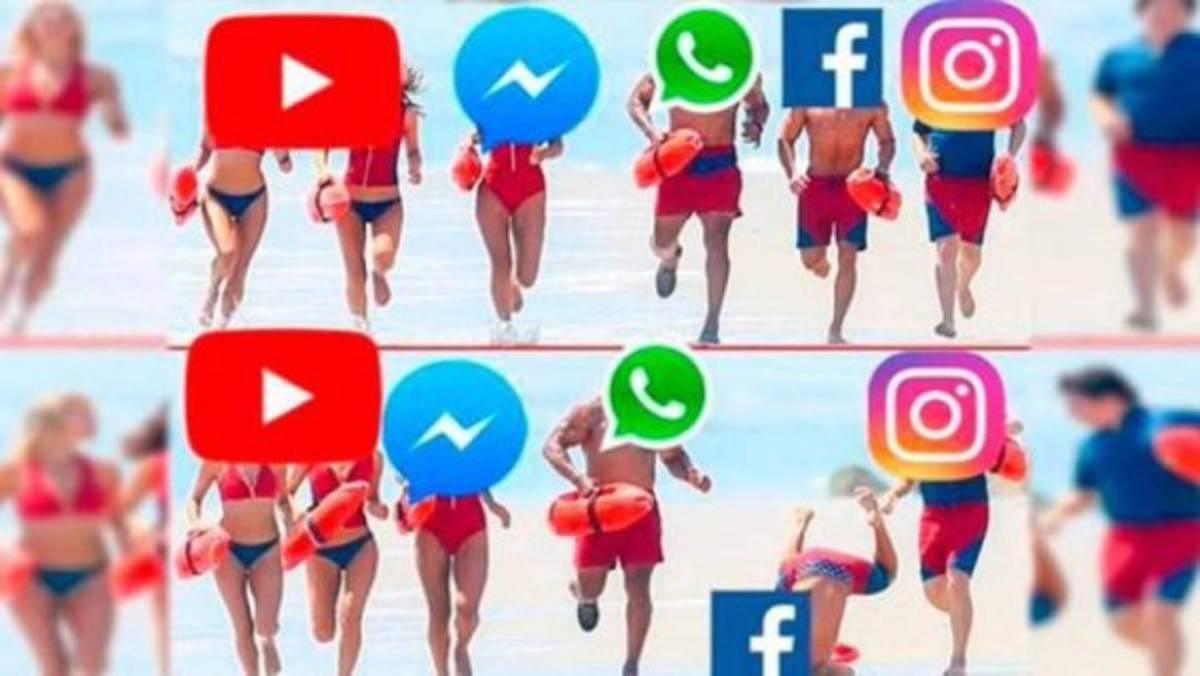 Lluvia de memes por la extensa caída de Facebook e Instagram