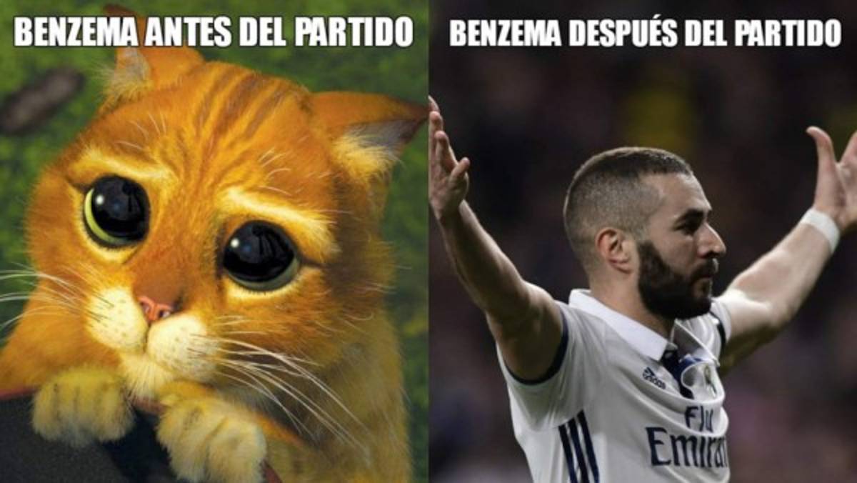 Real Madrid clasifica, pero Cristiano y Benzema son atacados con los memes