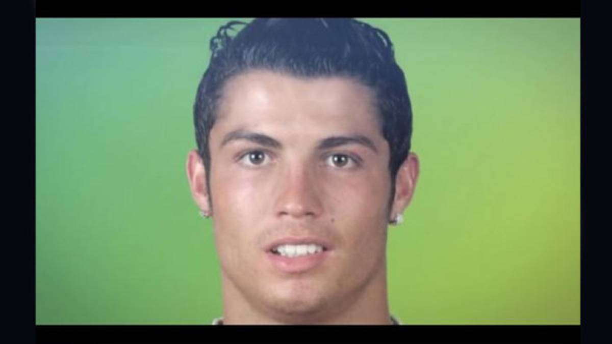 VIDEO: La impresionante evolución del rostro de Cristiano en 10 años