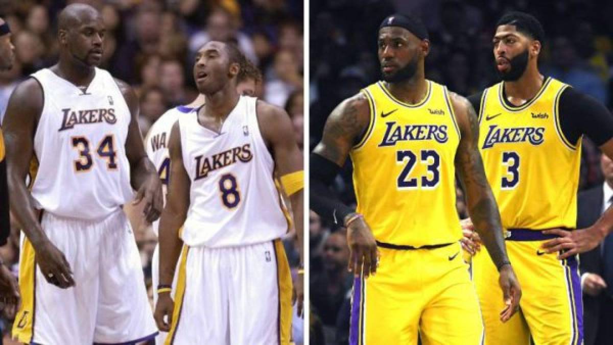 NBA: LeBron-Davis, tras la estela del duó Bryant-Shaq en los Lakers