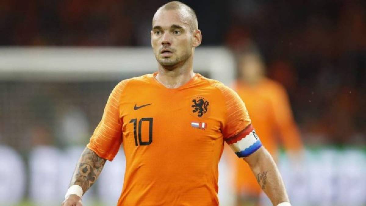 El increíble cambio físico de Wesley Sneijder a un año de su posible regreso al fútbol