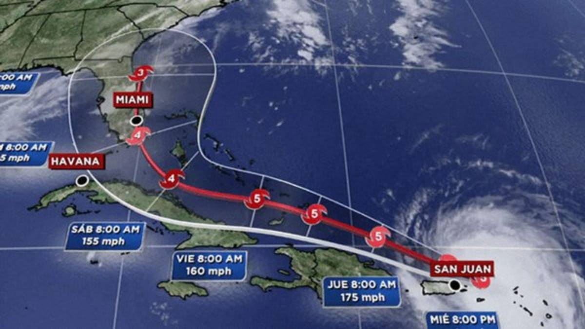 Caos y preocupación en La Florida por llegada del huracán Irma