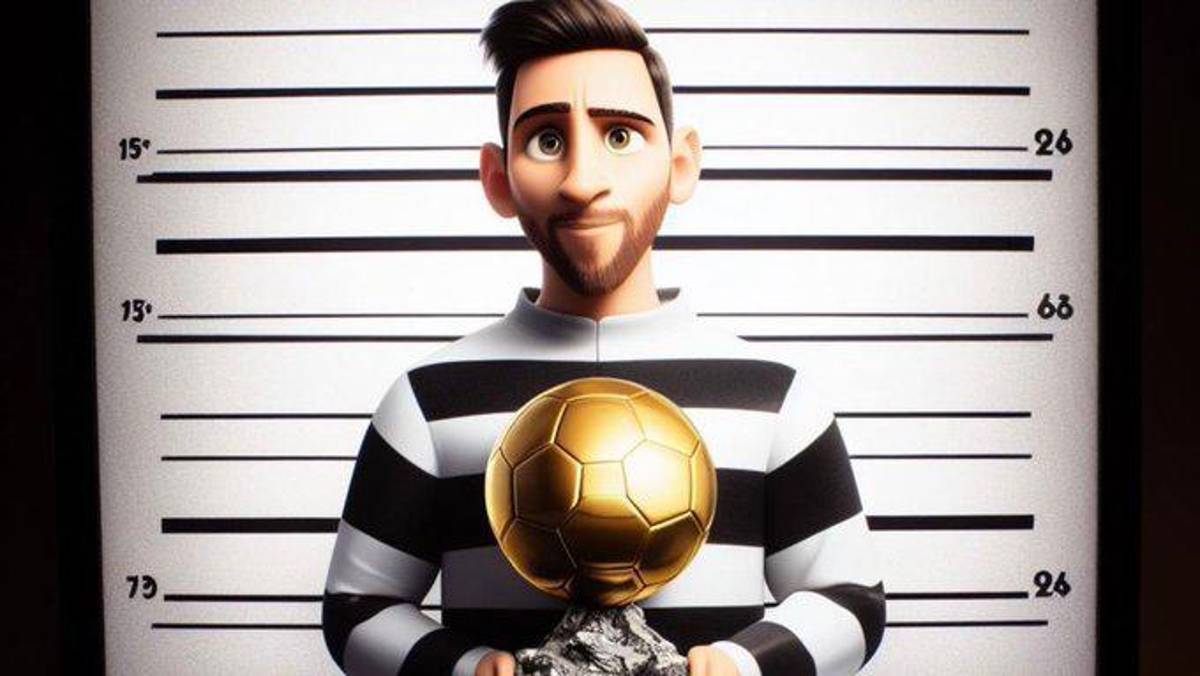 No se olvidaron de Cristiano Ronaldo: Así fueron los jocosos memes de Messi en la gala del balón de Oro 2023