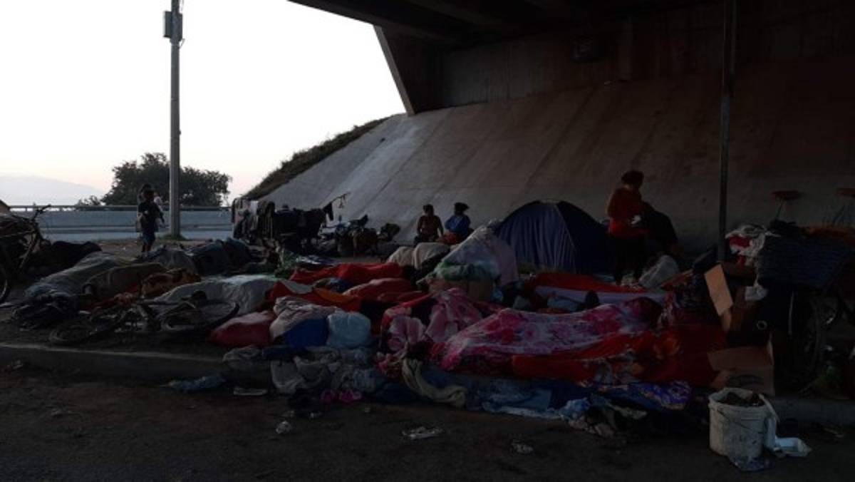 Así se encuentran las colonias de La Lima y Chamelecón tras el huracán Eta