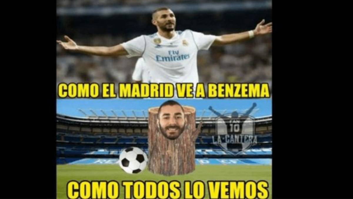 ¡Atacado Benzema! Lluvia memes tras empate del Real Madrid y Atlético