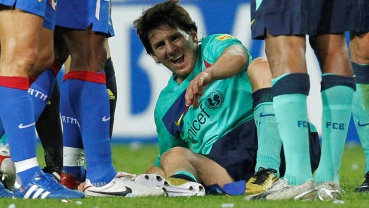 FOTOS: Todas las lesiones de Lionel Messi en su carrera
