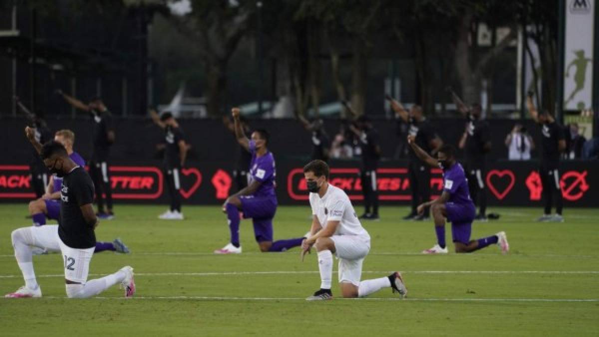 'Negro y orgulloso”: Elis, Maynor y Boniek, protestan contra el racismo en el inicio del torneo de la MLS