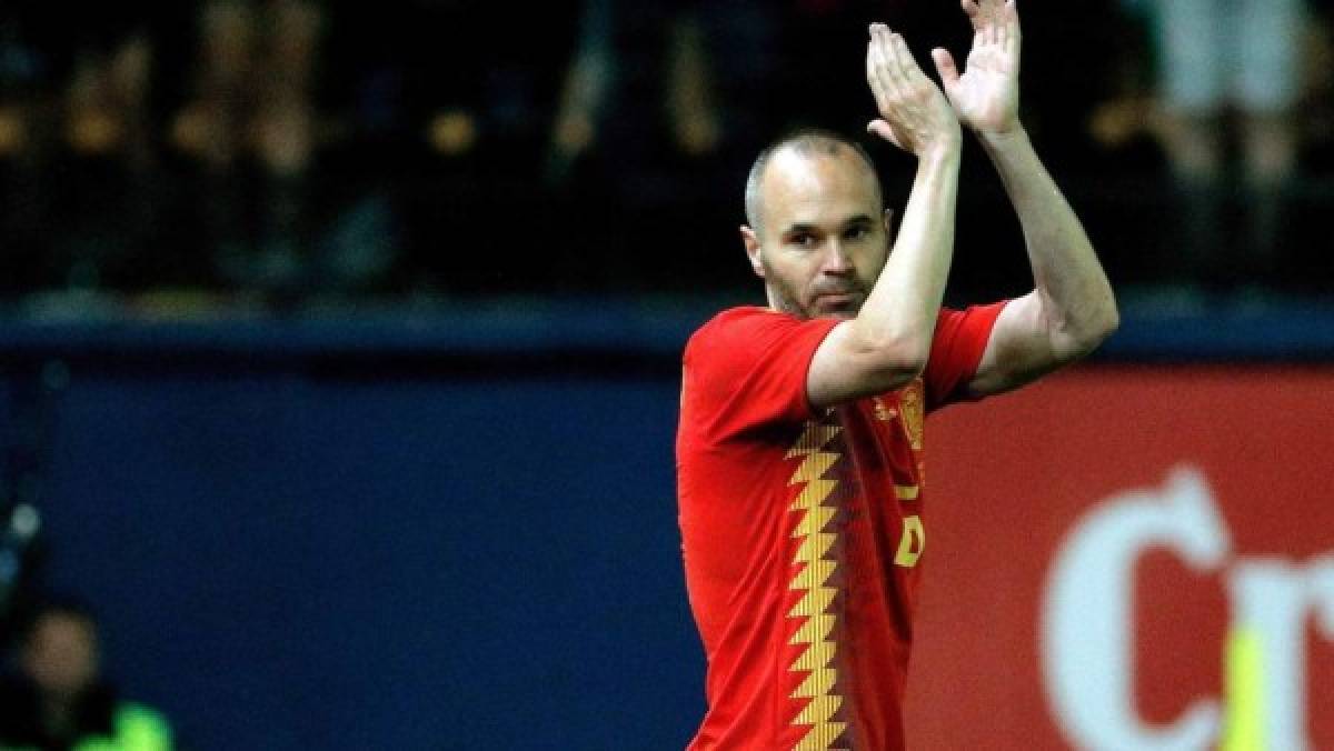 Iniesta no descarta seguir con la selección de España tras el Mundial