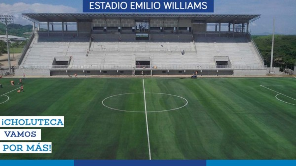 ¡CASI LISTO! Así luce estadio que inaugurarán Olimpia-Motagua en Choluteca