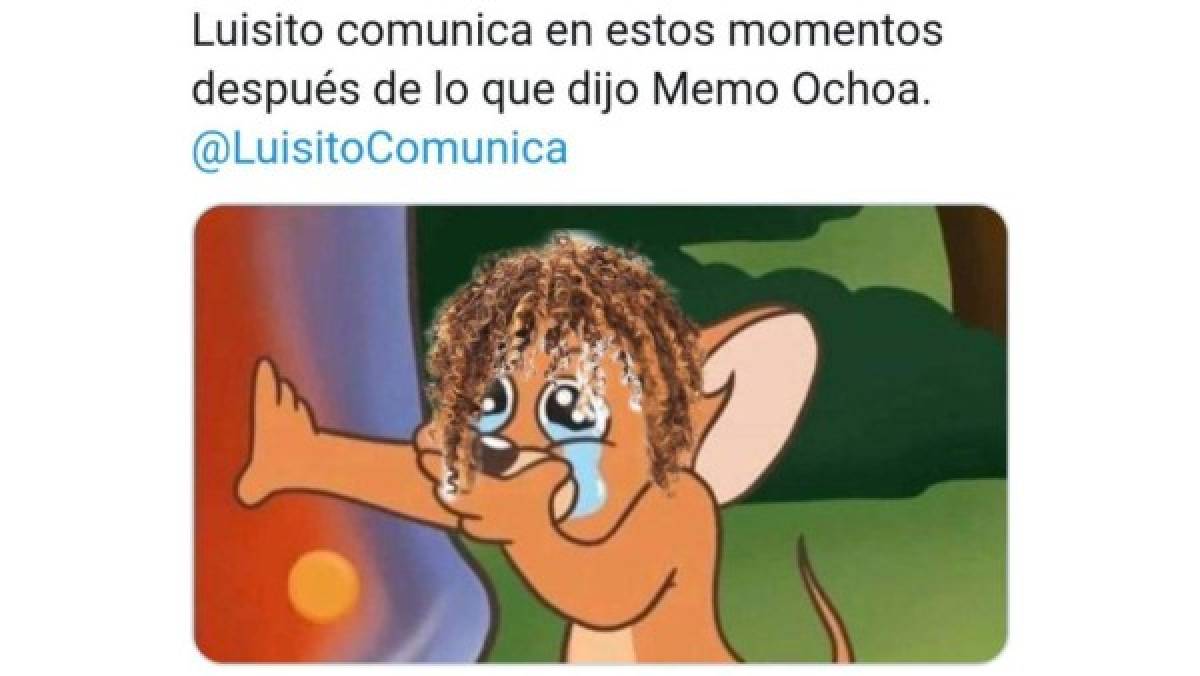 La 'polémica' entre Luisito Comunica y Memo Ochoa que terminó con una avalancha de memes