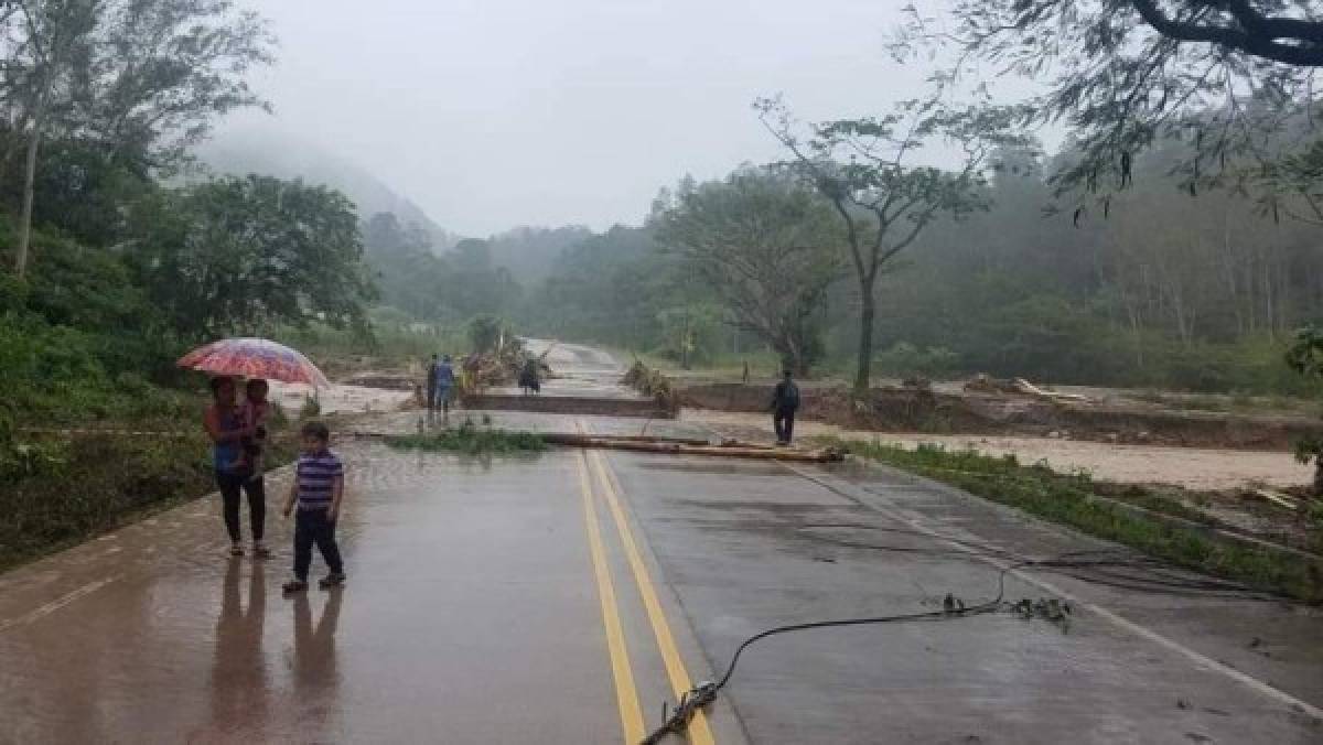 Las Ruinas de Copán también se inundaron por el paso del huracán Iota en Honduras