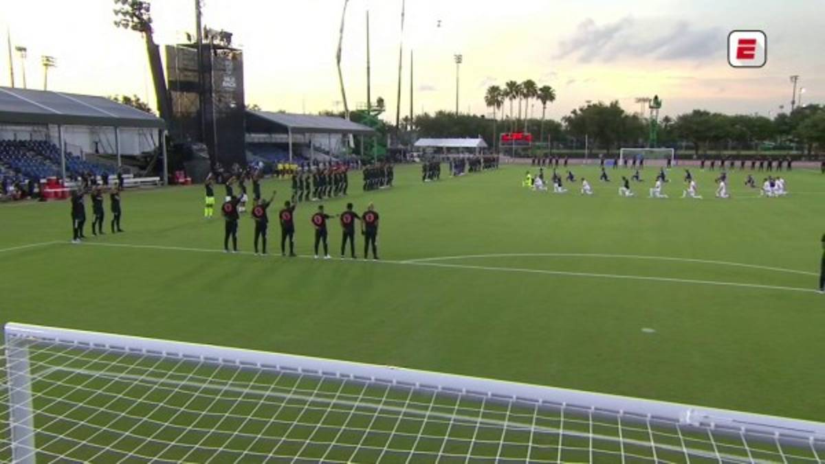 'Negro y orgulloso”: Elis, Maynor y Boniek, protestan contra el racismo en el inicio del torneo de la MLS