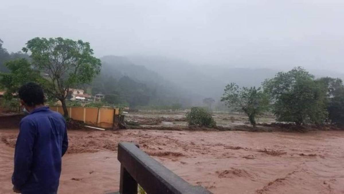 Las Ruinas de Copán también se inundaron por el paso del huracán Iota en Honduras