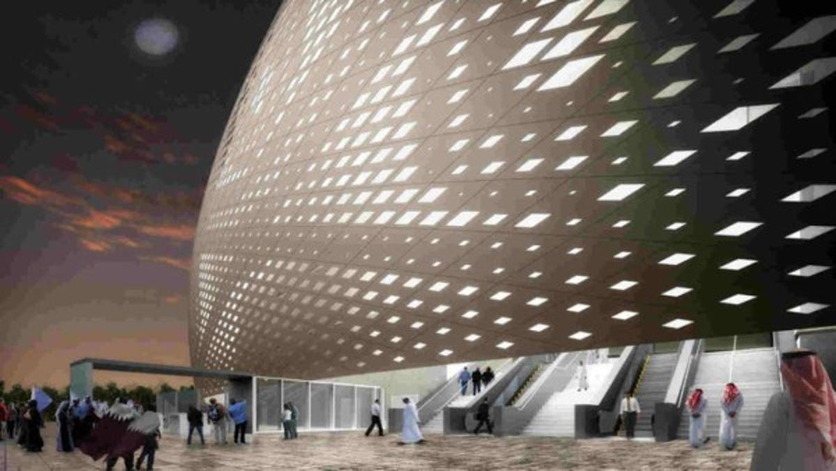 ¡Hermoso! Estadio de Qatar 2022 gana premio por su arquitectura y diseño