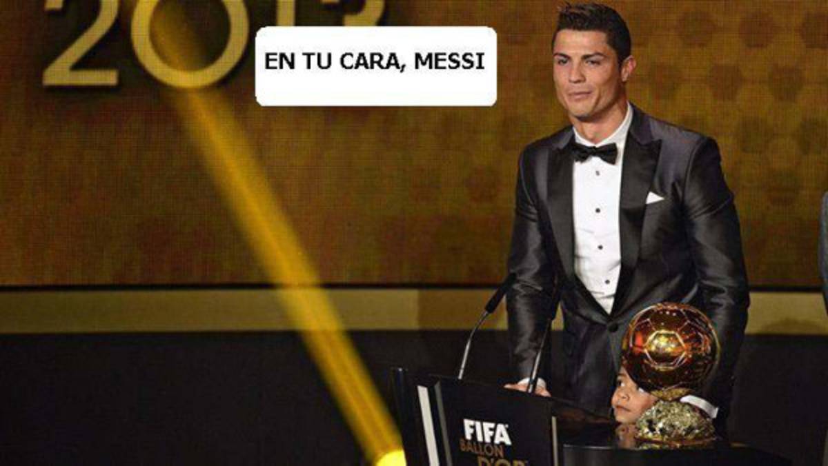 Los memes de la Gala del Balón de Oro.