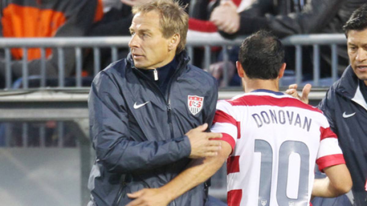 Klinsmann: 'Landon Donovan tiene que ganarse un puesto”