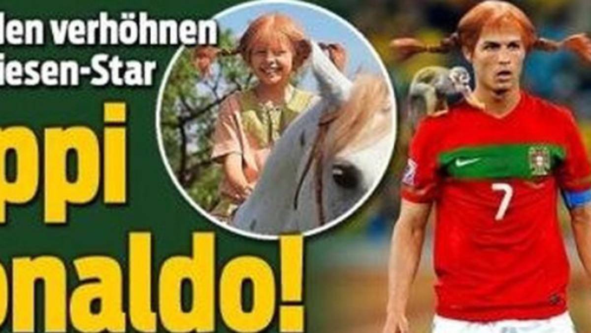 Medios suecos provocan y se burlan de Cristiano Ronaldo