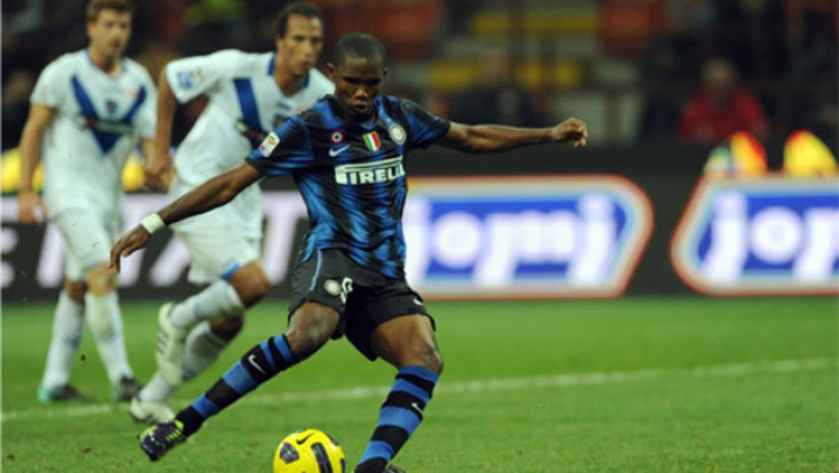 Eto'o salva un punto para el Inter de Milán