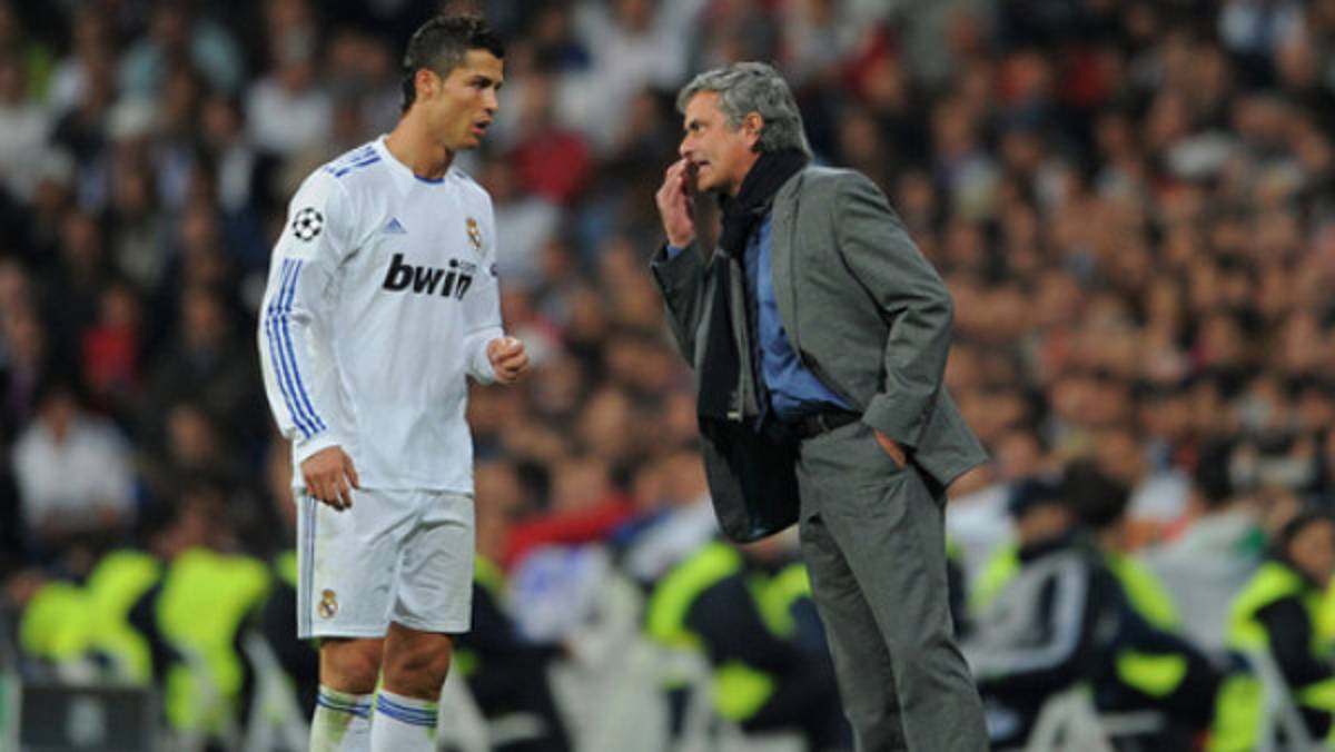 Mourinho y Cristiano Ronaldo sí discutieron