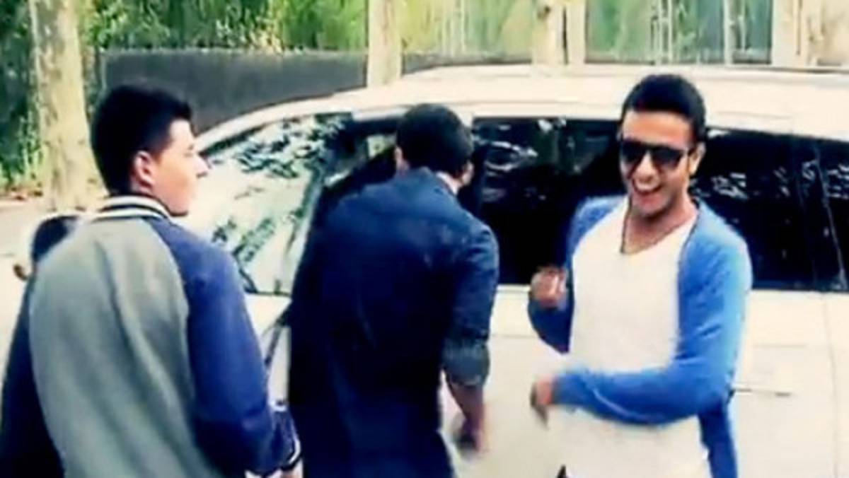 VIDEO: Messi y Thiago se confunden de auto