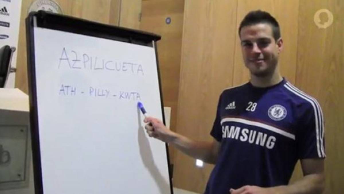 Azpilicueta enseña a ingleses a pronunciar su apellido