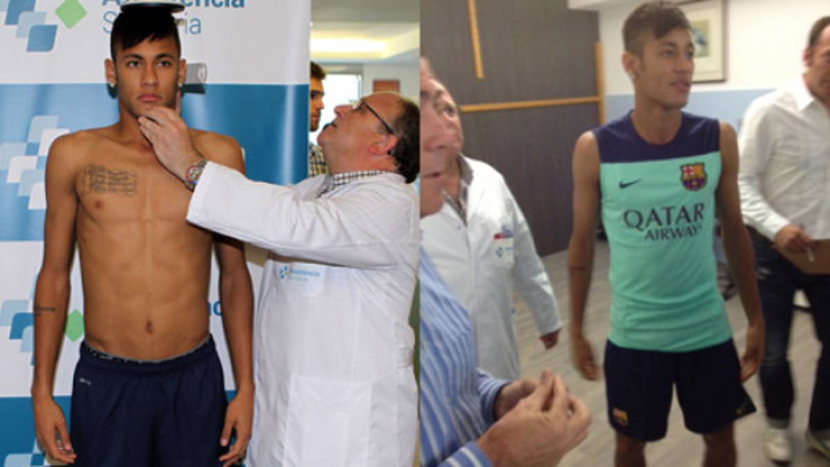 Neymar deberá ganar peso en el Barcelona