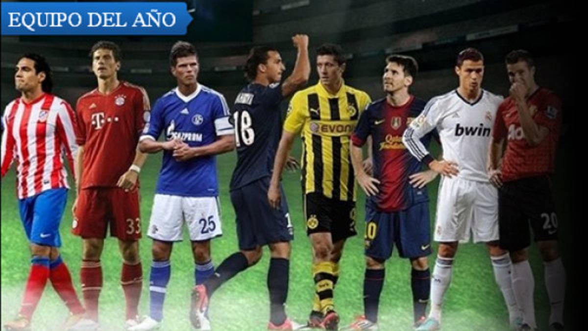 Los nominados al Equipo del Año de la UEFA