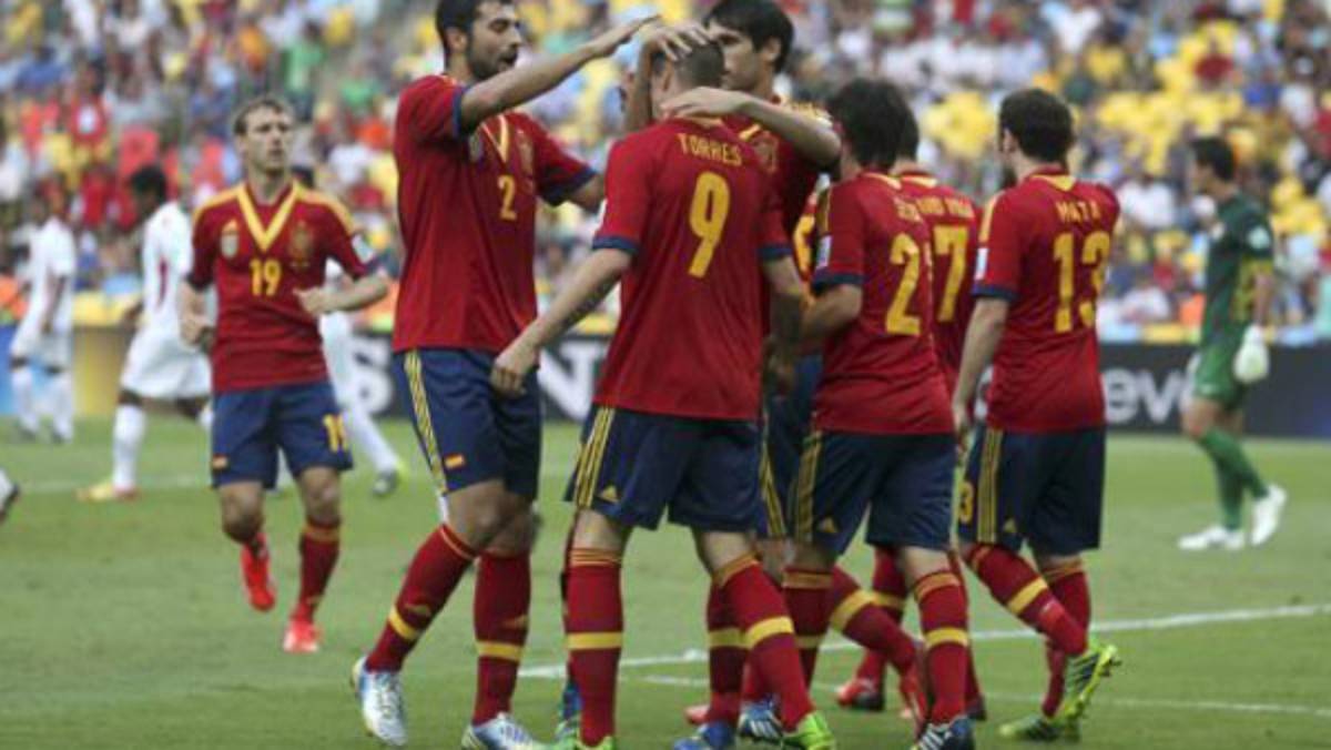 Hondureños ven a España como campeón de la Copa Confederaciones