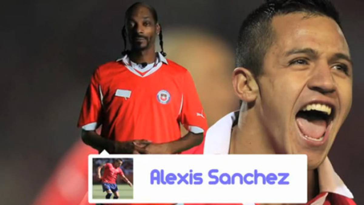 El cariñoso saludo del rapero Snoop Dog a Alexis Sánchez