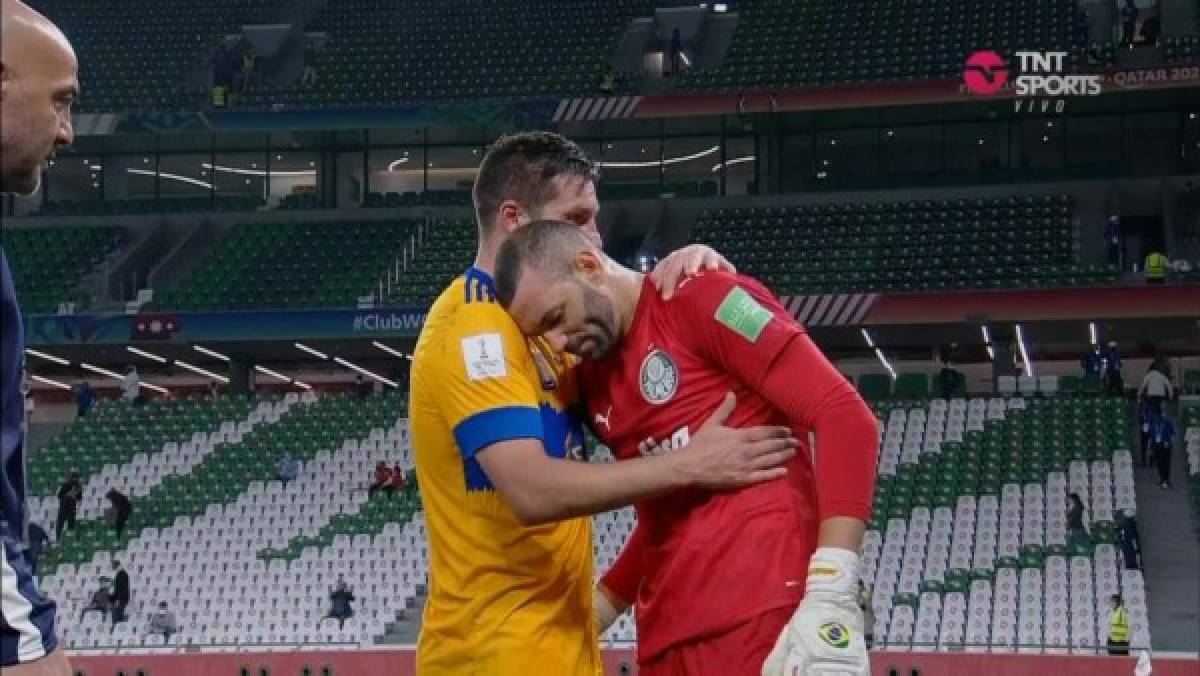 Fotos: La bronca de Gignac con el técnico de Palmeiras y el tremendo festejo de Tigres