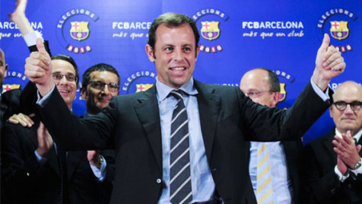 Rosell, nuevo presidente del Barcelona