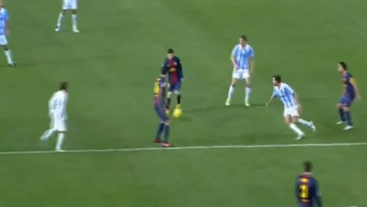 VIDEO: Espectacular 'Tiki Taka” del Barcelona en Málaga