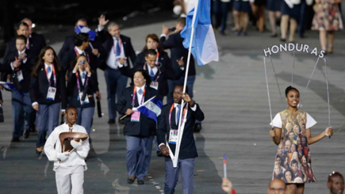¡Desfile de Honduras en Londres 2012!