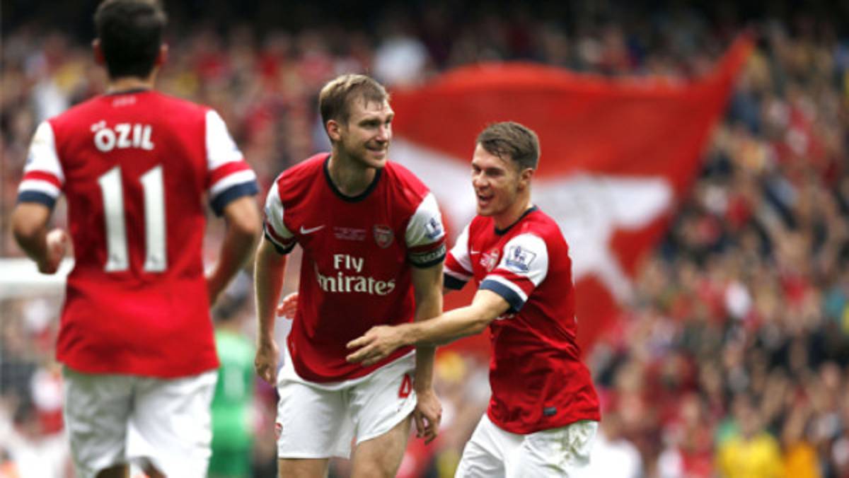 Stoke City no pudo con el Arsenal en Emirates Stadium