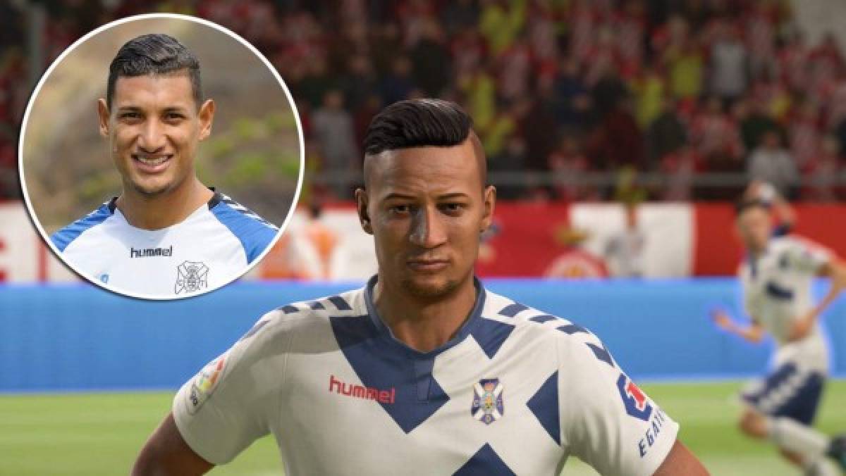¿A quién retrataron mejor? Así lucen los jugadores hondureños en el FIFA 19