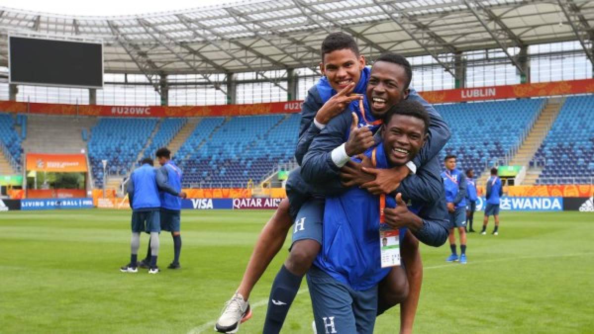 FOTOS: Ambiente de felicidad en la Sub-20 de Honduras previo a su debut en Polonia