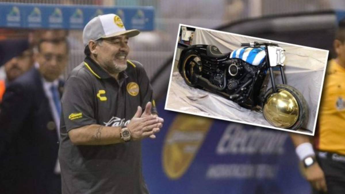 ¿Cuánto cuesta? 'Yo soy Diego', la motocicleta que es una de las grandes herencias de Maradona