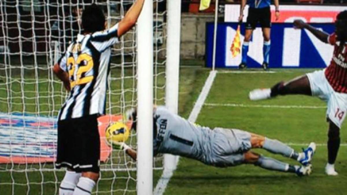El gol fantasma que le anularon al Milan