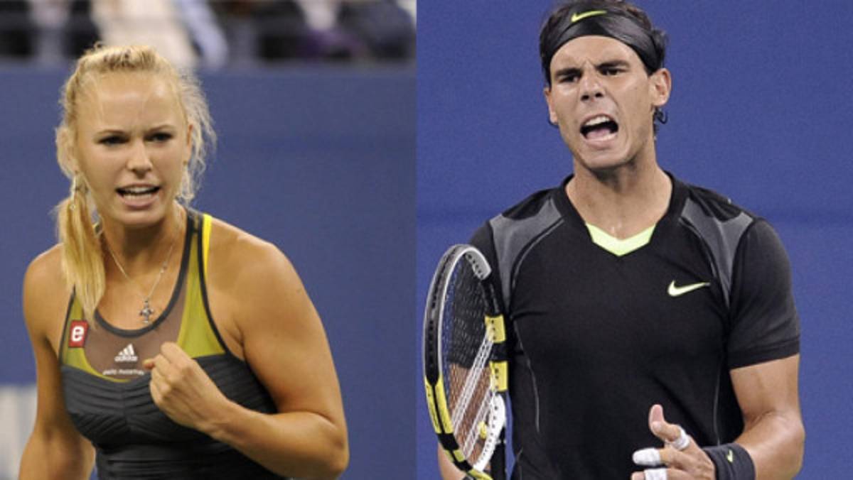 Nadal y Wozniaki siguen siendo los mejores