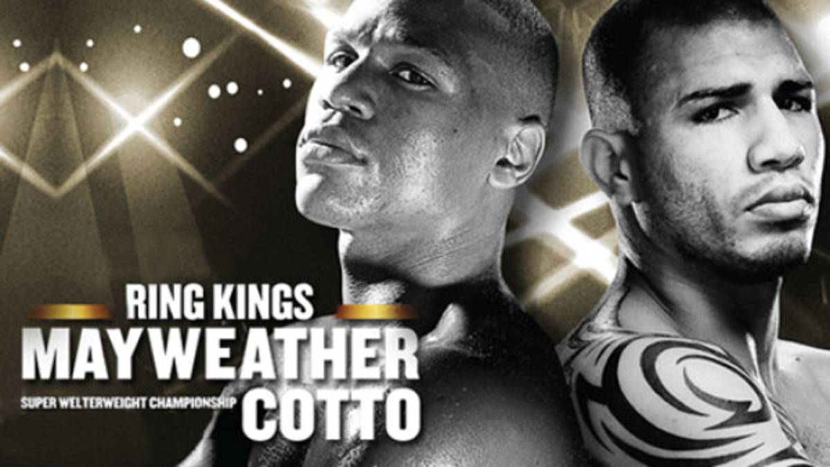 Todo listo para la batalla Mayweather-Coto