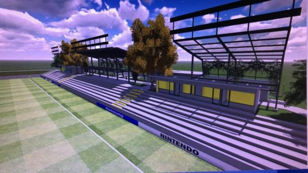 ¡Pequeño y cómodo! Así es el bonito estadio que construye el Club Universitario de Panamá