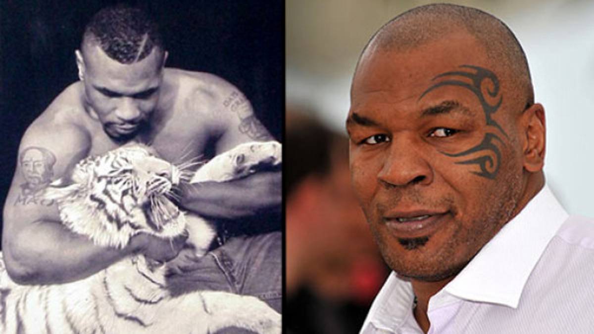 Mike Tyson es noqueado por ¡su tigre!