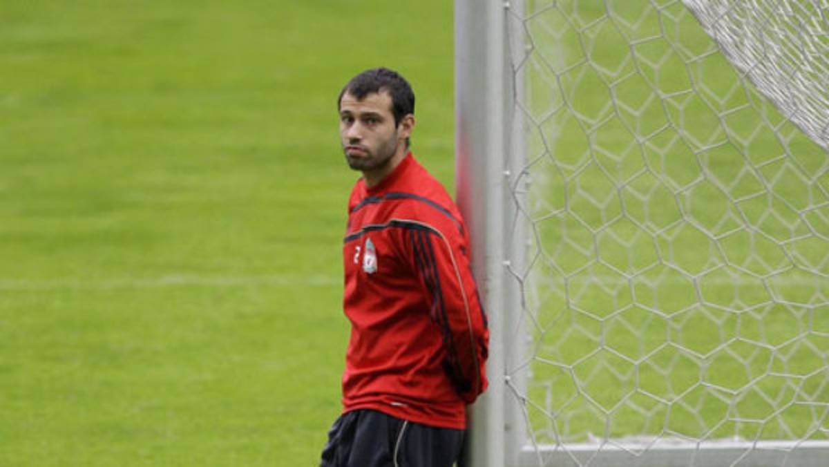 Javier Mascherano se encaprichó