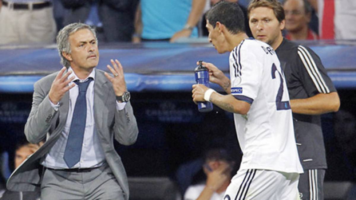 Mourinho a Di María: 'No juegas nada”